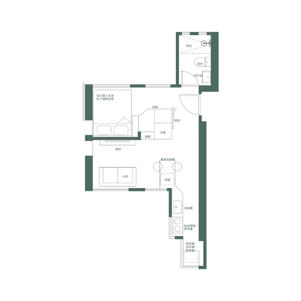 Sub unit floor plan Image