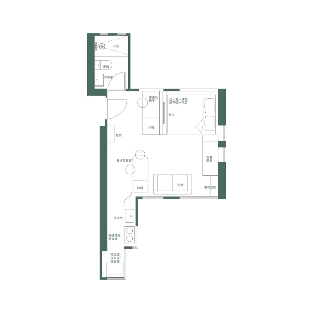 Sub unit floor plan Image