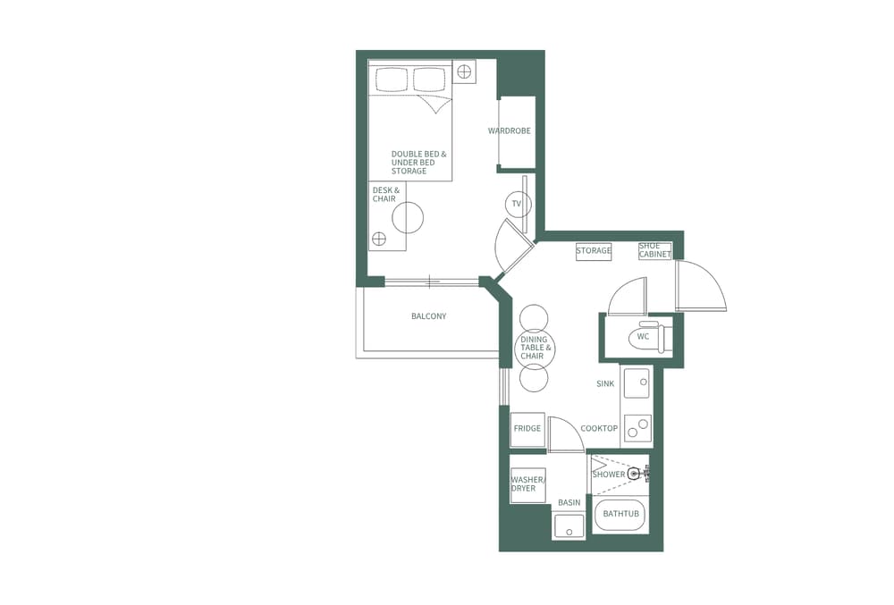 Sub unit floor plan Image