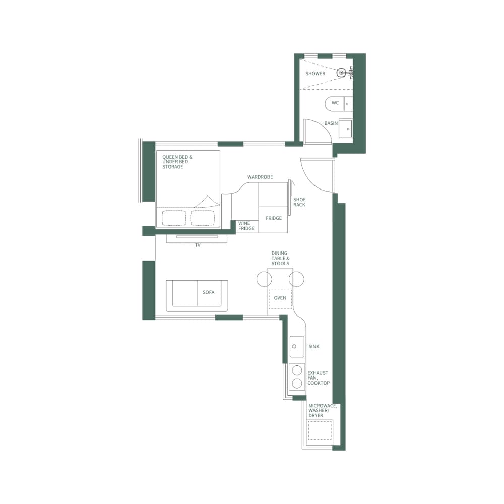 Sub unit floor plan Image
