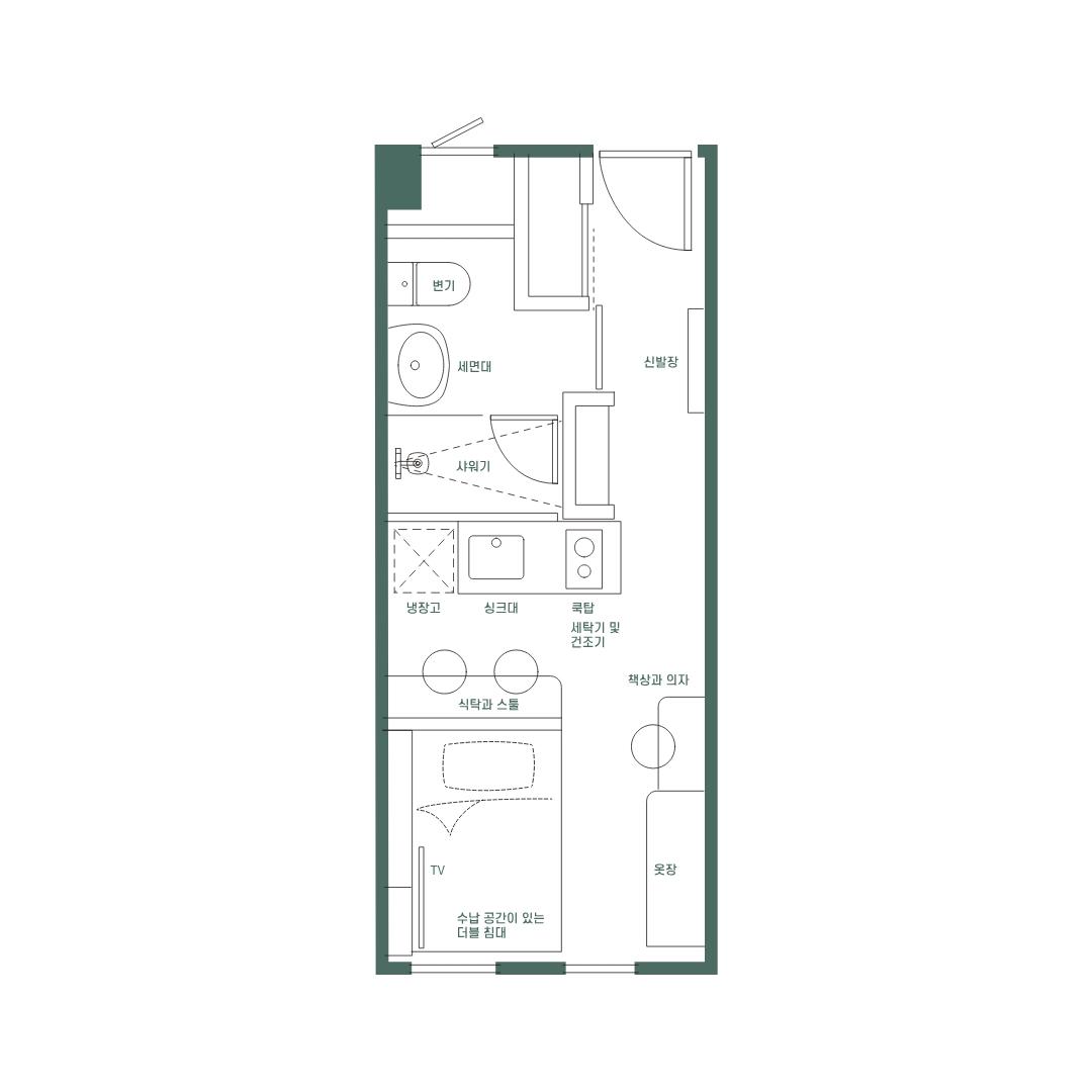 Sub unit floor plan Image