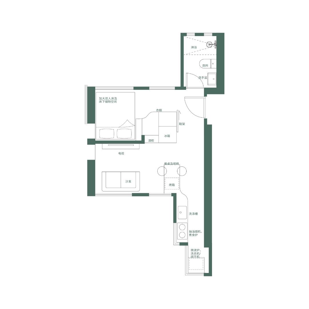 Sub unit floor plan Image