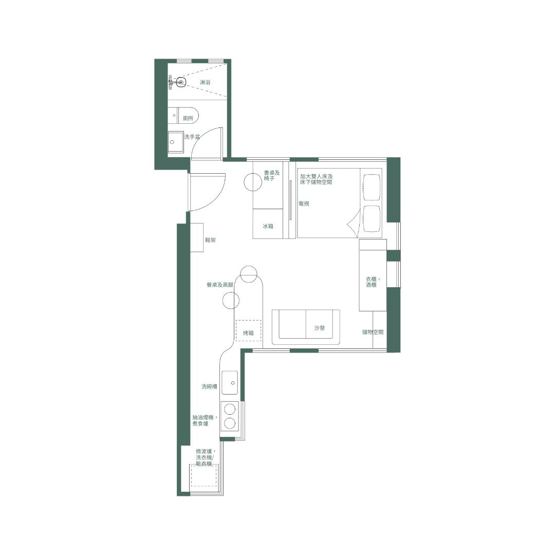 Sub unit floor plan Image