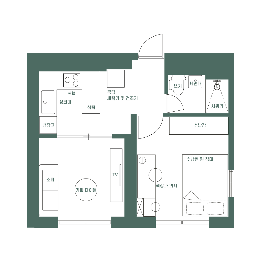 Sub unit floor plan Image