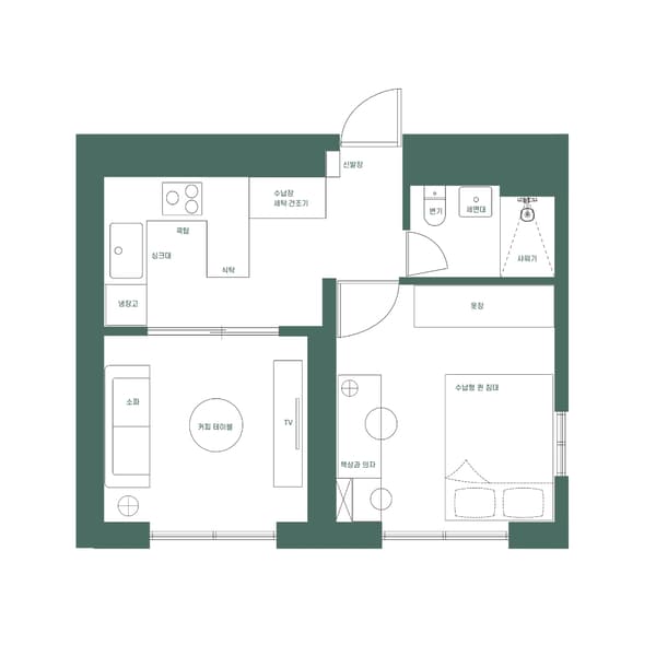 Sub unit floor plan Image