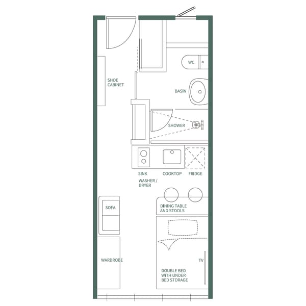 Sub unit floor plan Image