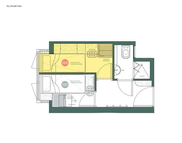 Sub unit floor plan Image