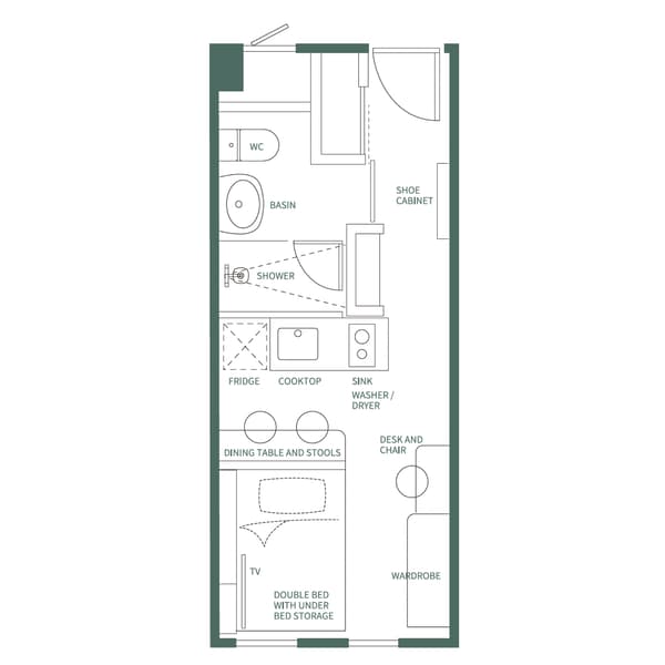 Sub unit floor plan Image